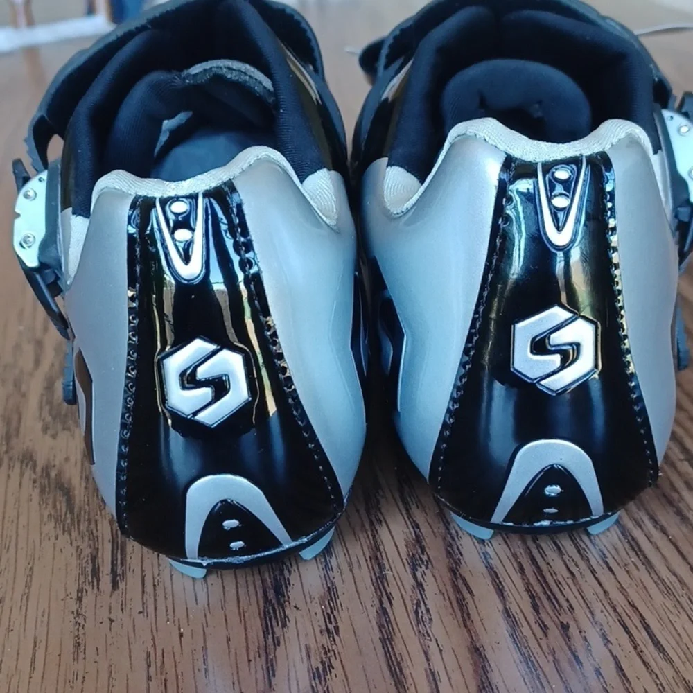 SIDEBIKE Men's Size 9 Bicycle Binding Shoes Road Bike Cycling Shoes, NWT